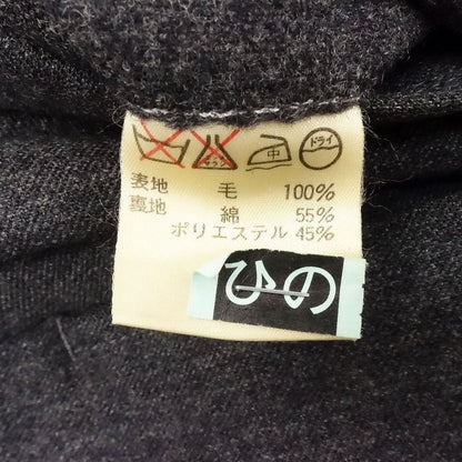 Old Celine Slacks 2 Tuck Pants One Point Logo Triomphe Wool Bottoms Size 88