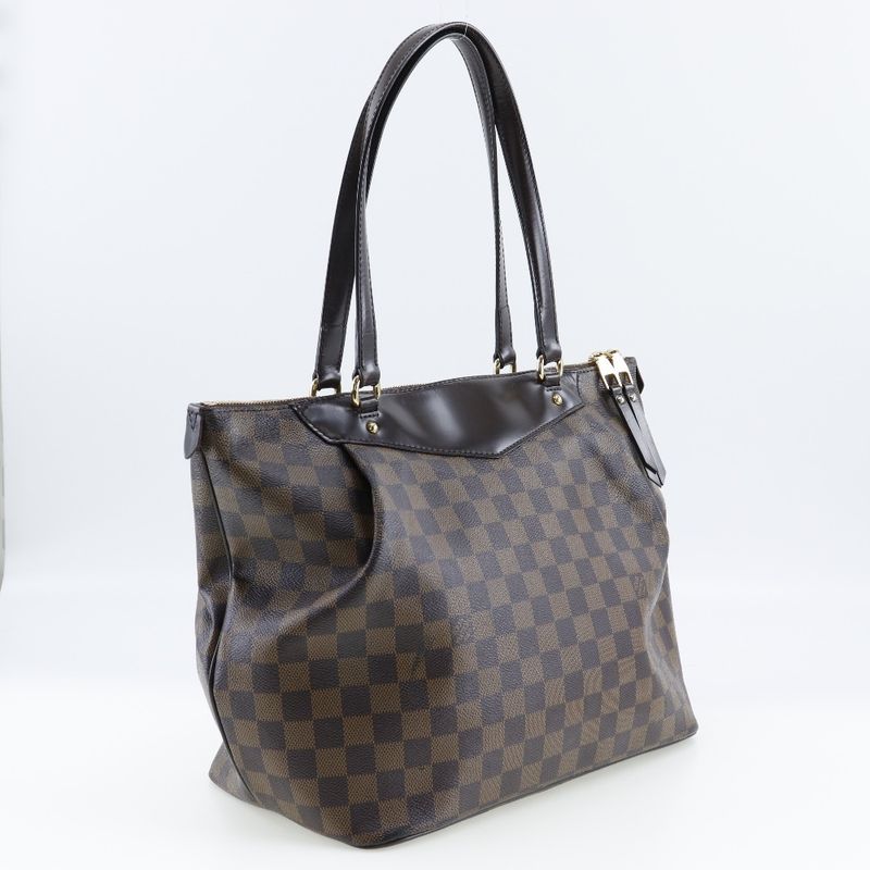 Louis Vuitton Westminster GM N41103 Damier Canvas Brown Dr0193 Ladies Shoulder