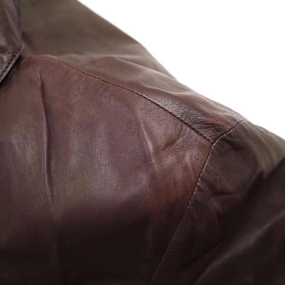 Bottega Veneta Leather Tailored Jacket 221384 Vn310 Purple 44