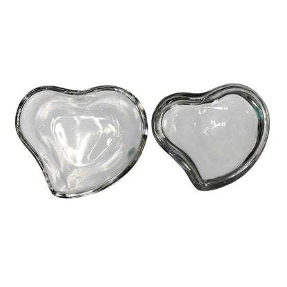 3181 Tiffany & Cotiffany & Co Elsa Peretti Heart Box Crystal Used Excellent