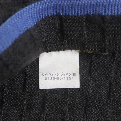  Louis Vuitton M70528 Echarpe Edge Logo Leather Patch Damier Silk X Cashmere X