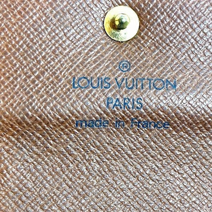 Louis Vuitton Monogram Porte Trésor Etui Papier M61202 Trifold Wallet Unisex