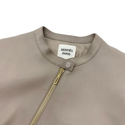 Hermes Outer Deerskin Grey Jacket Blouson