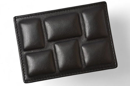 Bottega Veneta Card Case Business Card Holder Bottega Veneta Leather Black