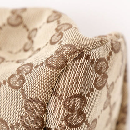 Gucci Heart Cles Sto 212994 GG Canvas Beige Ladies Handbag