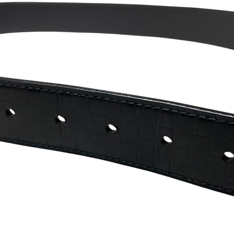 Em0334 Louis Vuitton M6820 Belt Santure Avventur Leather Belt 85 34 Black