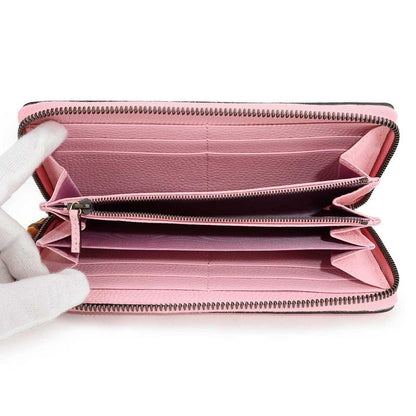 Gucci Long Wallet GG Marmont Pink