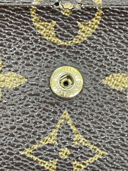 Louis Vuitton Monogram Portefeuille Emilie Zipper Long Wallet M41943 Brown ×
