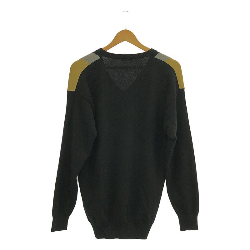 Bottega Veneta | 2015 AW | Thomas Meyer Period Wool Geometric Pattern V-neck