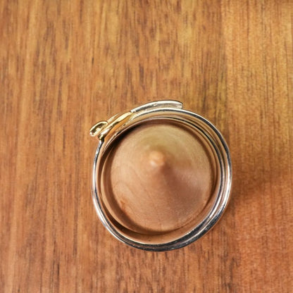 No 11 Hermes Double Belt Combination Ring 24-3709s