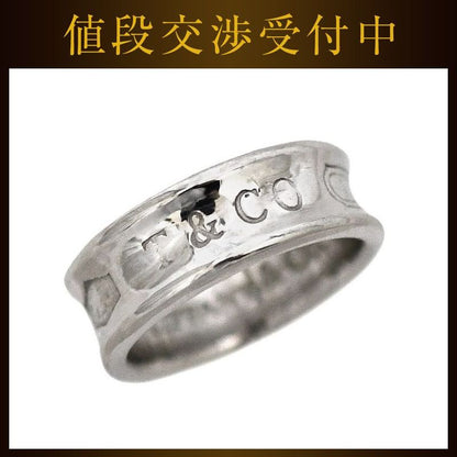 Tiffany & Co Ring Ec21993 Silver 1837 Ring JP9