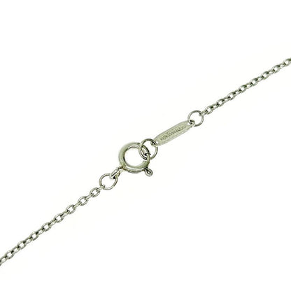 Tiffany & Co Silver 1837 Three Drop Circle Necklace 5.7g 925 Engraved 363718