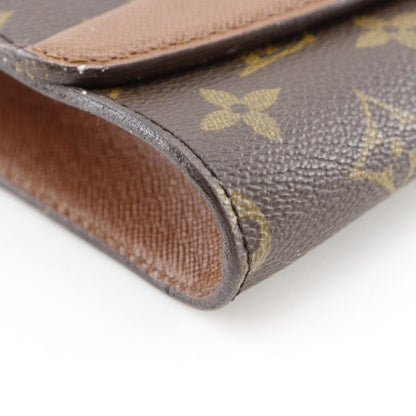 Louis Vuitton Bordeaux 24 Vintage 2WAY Clutch M51798 Monogram Canvas Brown