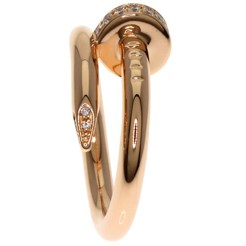 Cartier Juste Un Clou Diamond #49 Ring - 18K Pink Gold Ladies