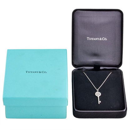 Tiffany & Co Tiffany & Co Petalky Mini Necklace Diamond Pt950 43g Platinum