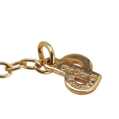 Dior Pendant Necklace Gold Plated Ladies Dior