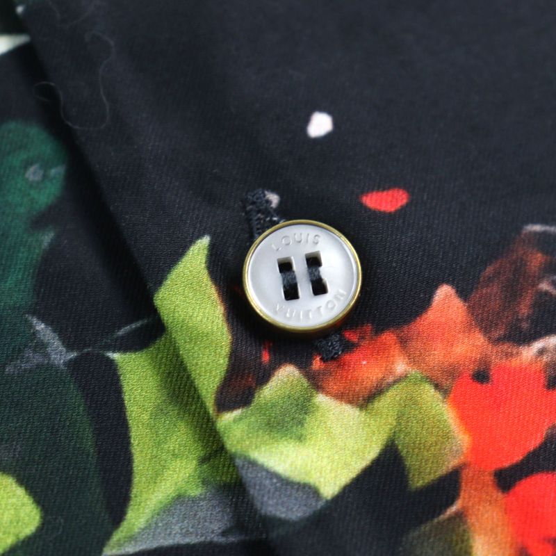 Louis Vuitton 24AW 1afqy6 Camicia A Maniche Corte In Cotone Stampato Monogram -