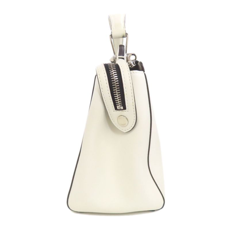 Fendi Dot Com 2WAY Handbag Calf Women