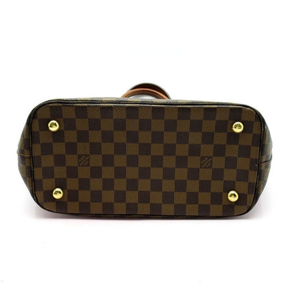 Louis Vuitton Belmont N63169 Damier Women's Tote Bag Brown Excellent Condition