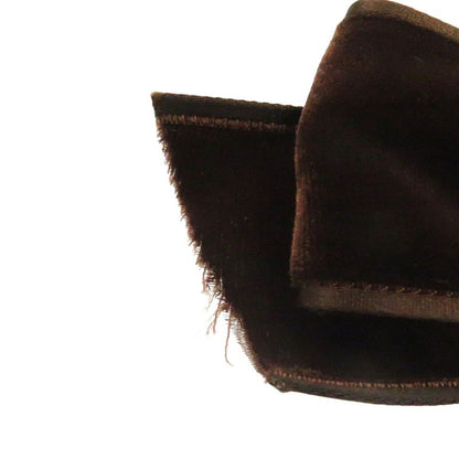 Chanel Coco Mark Barrette Suede Bra
