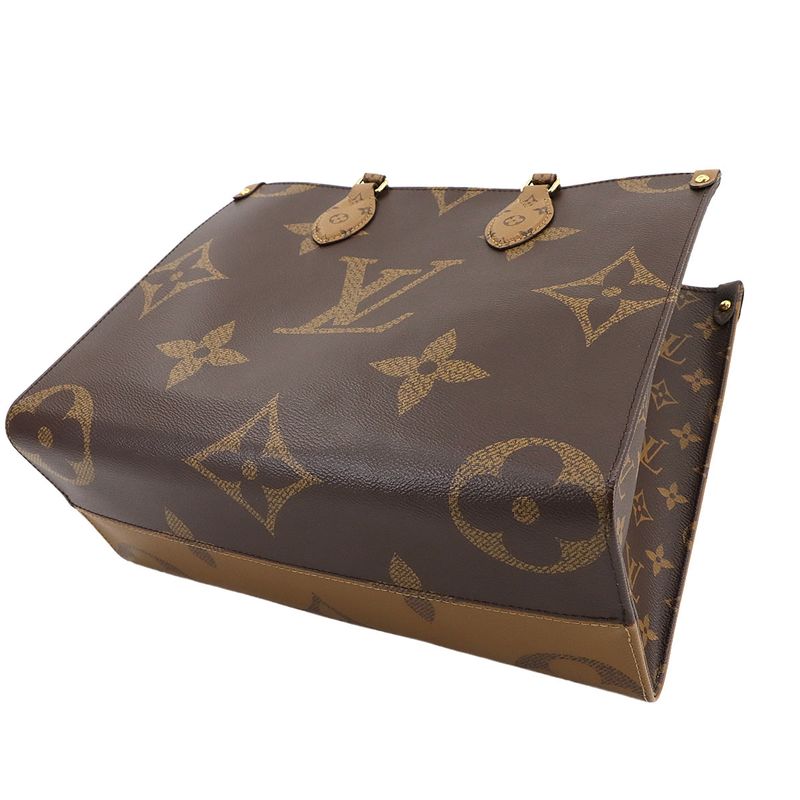 Louis Vuitton Giant Monogram On-the-go MM 2-way Tote Shoulder Bag M45321 RFID