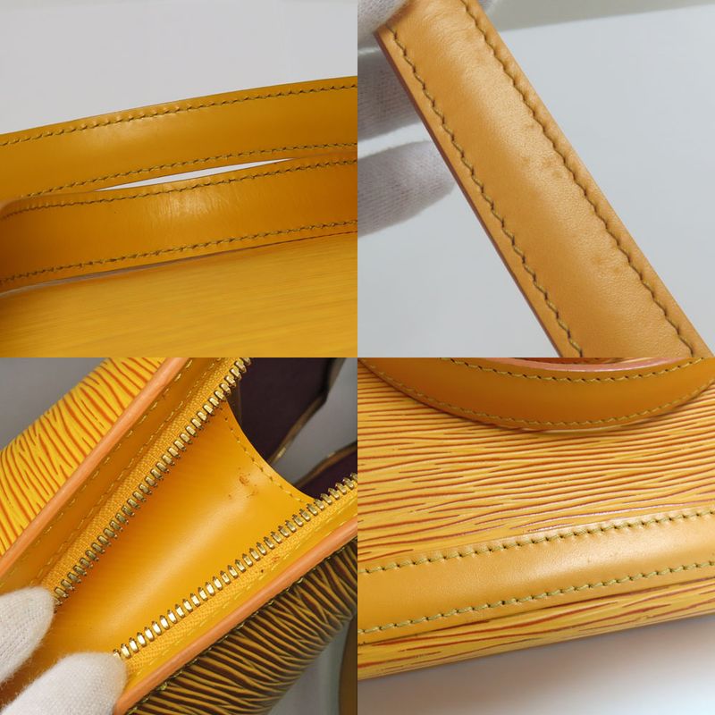 Louis Vuitton Ryu Sac M52289 Epi Tassili Yellow Shoulder Bag Gold