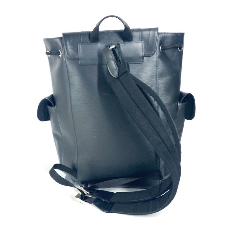 Louis Vuitton Backpack Sac Christopher PM M56600 Damier Graphite Canvas Black