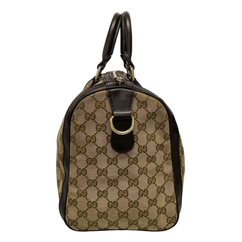 Gucci Handbag GG Patternsherry (web) 247205 Dark Brown X Beige X Multi Mini