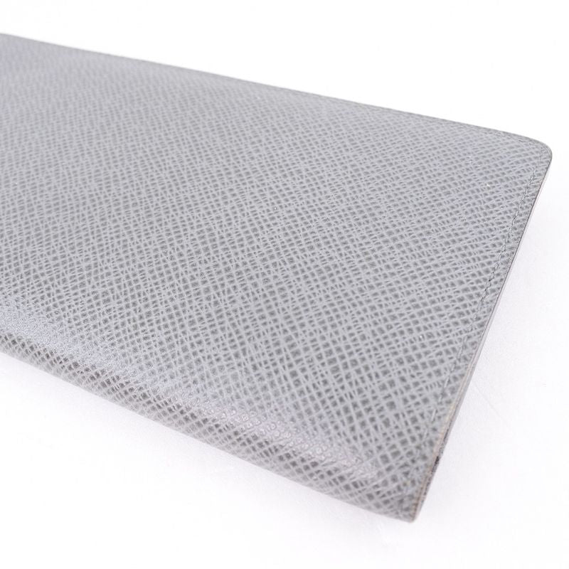 Louis Vuitton Portefeuille Brazza M32653 Taiga Glacier Sp2141 Unisex Long Wallet