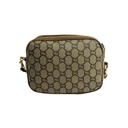 Gucci Vintage Plus GG Logo Leather Mini Shoulder Bag Pochette
