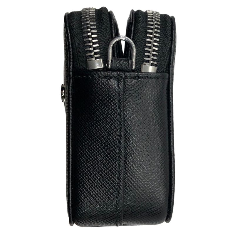 Prada Metal Appliqué Saffiano Chain Shoulder Bag Metal Appliqué Saffiano Chain