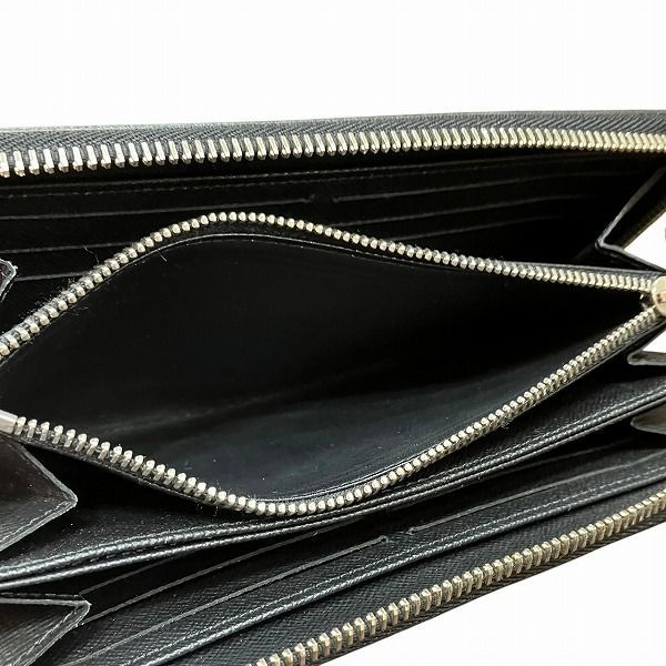 Louis Vuitton Epi Zippy Wallet M61857 Noir Black Long Wallet Unisex