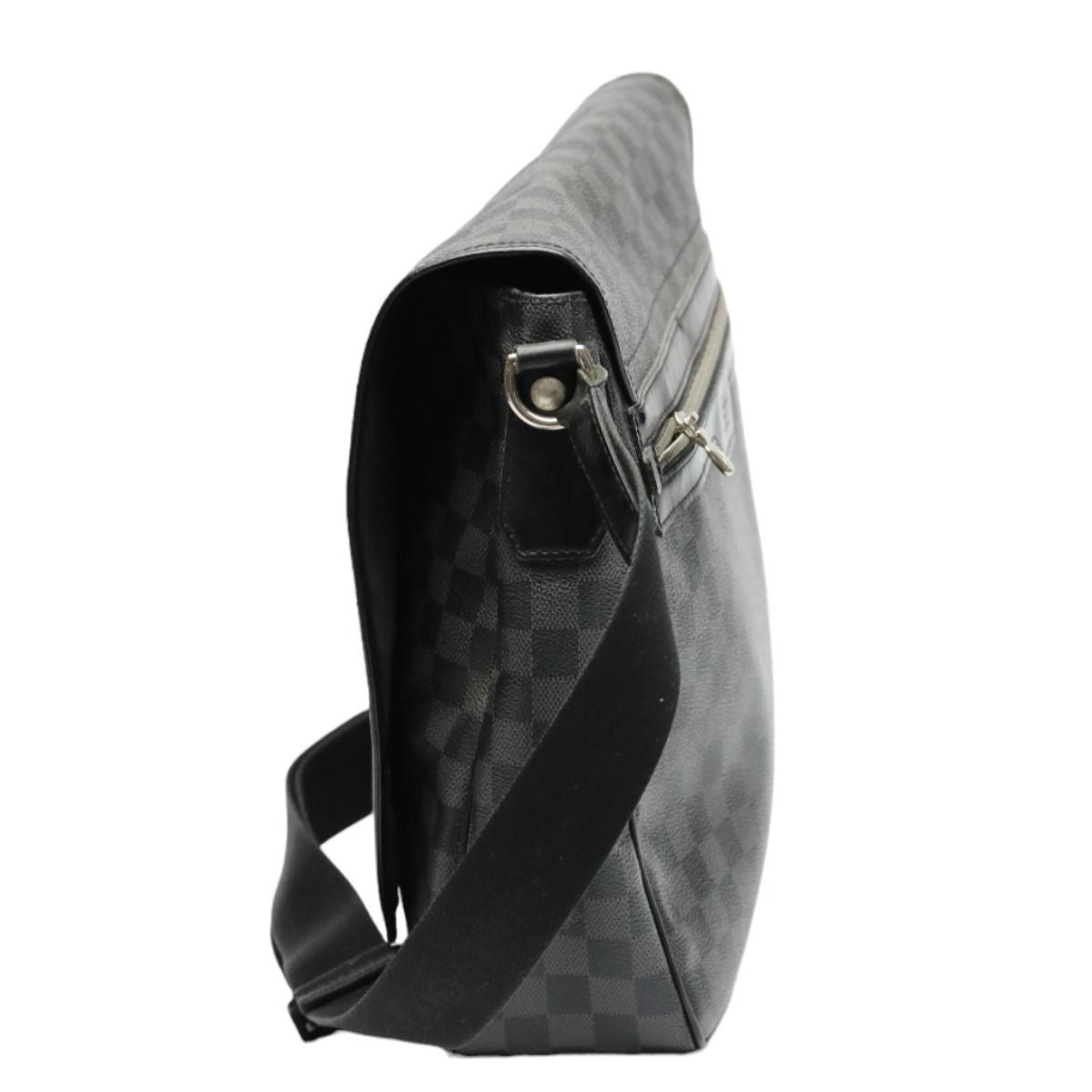 Louis Vuitton Damier Graphite Shoulder Bag Daniel GM