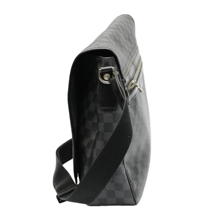 Louis Vuitton Damier Graphite Shoulder Bag Daniel GM