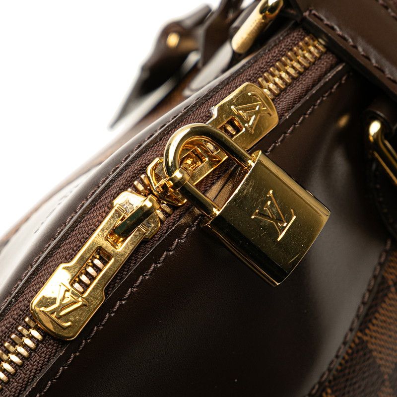 Louis Vuitton Damier Verona PM N41117 Brown PVC Leather Women Louis Vuitton