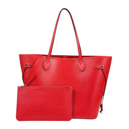 Louis Vuitton Neverfull MM Epi Tote Bag Epi Leather M41159 Red Ladies Louis