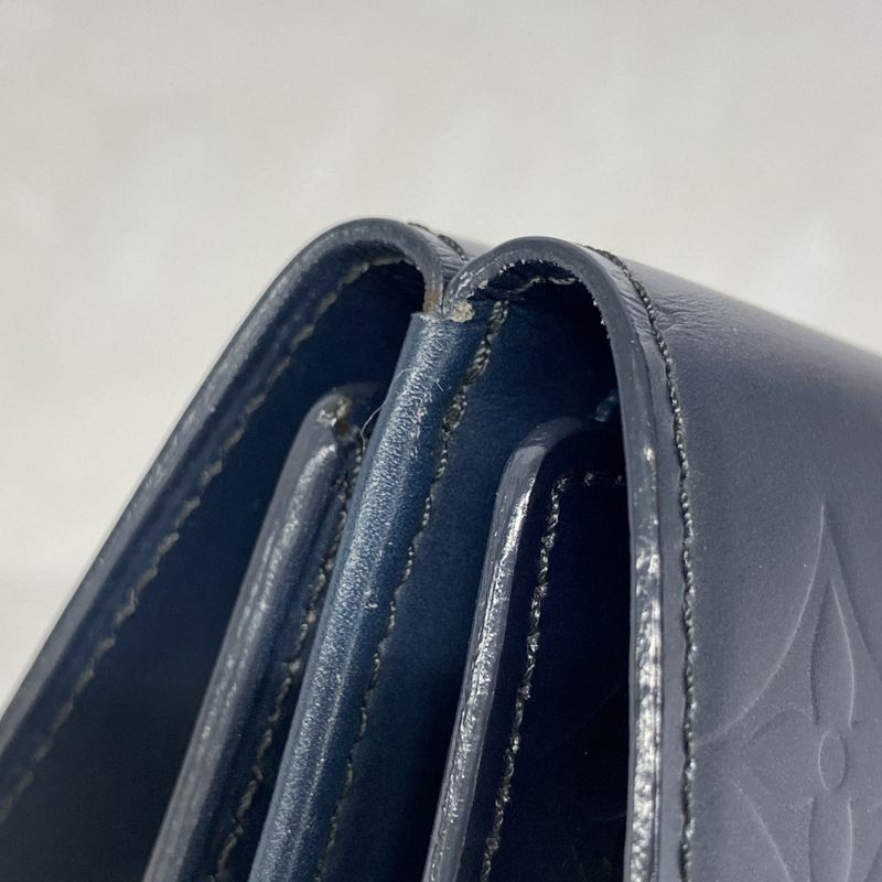 Louis Vuitton Trifold Wallet Monogram Matte Porte Monnaie Vivier Carte Cles Di