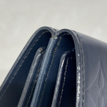 Louis Vuitton Trifold Wallet Monogram Matte Porte Monnaie Vivier Carte Cles Di