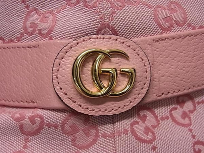 Gucci GG Pattern GG Marmont Cotton And Polyester Bucket Hat Size