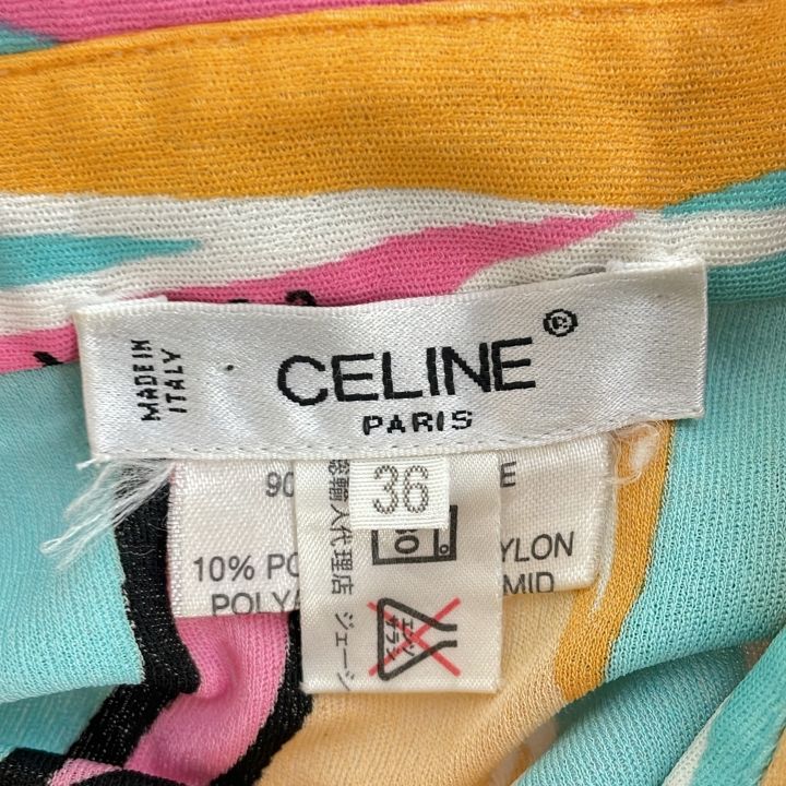 Celine OLD Short Sleeved Shirt Women's Pink 36