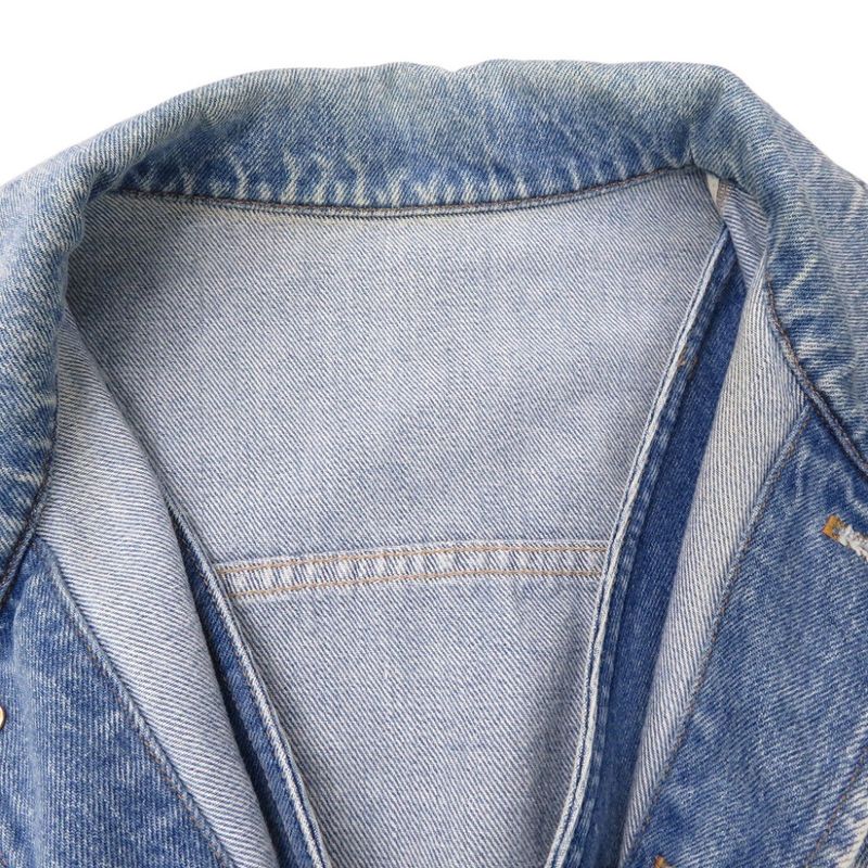 Louis Vuitton 19SS Double Front Virgil Abloh Hga73wlvp Cotton/leather Blue Size