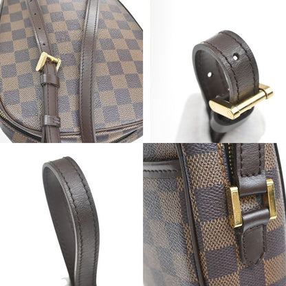Louis Vuitton Ipanema PM Damier Ebène Shoulder Bag N51294 95ka755