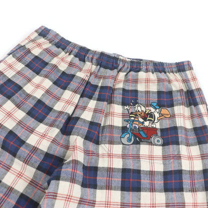 Gucci Disney Gucci Disney 644131 Linen Blend Checkered Donald Duck Embroidered