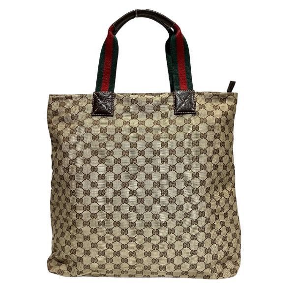 Gucci Sherry Line 131233 GG Canvas Bag Tote Bag Women