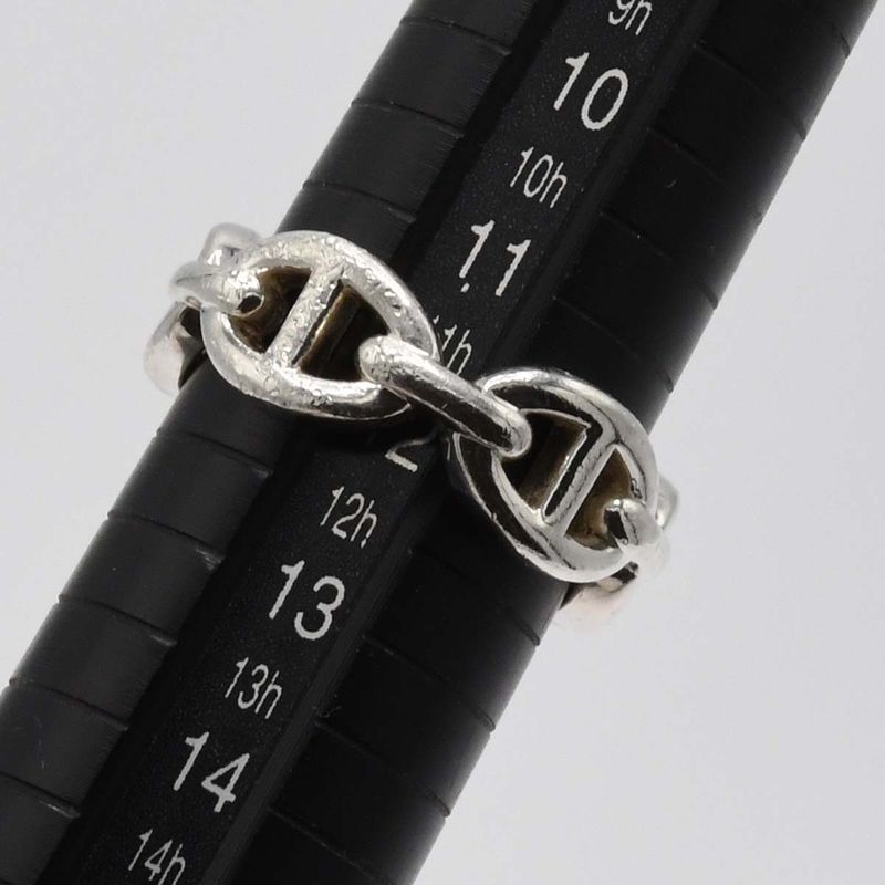 Hermes Chaine D'ancre Anchene AG 925 #52 Approx 12 5.7 g Accessories Mo283
