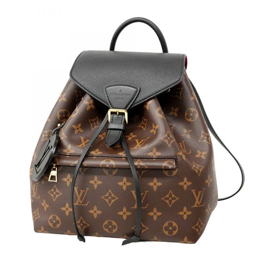 Louis Vuitton Backpack Daypack Monogram Montsourisnmpm M45515 Brown Women's