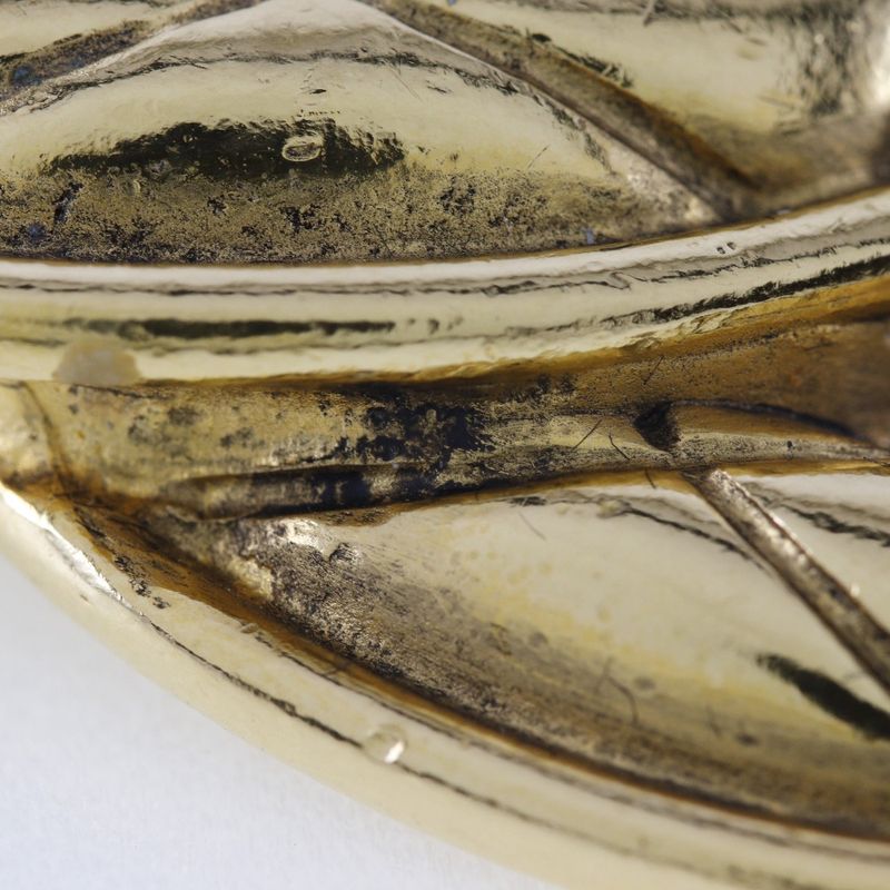 Chanel Coco Mark Matelasse Gold Plated Ladies 34.3g Brooch