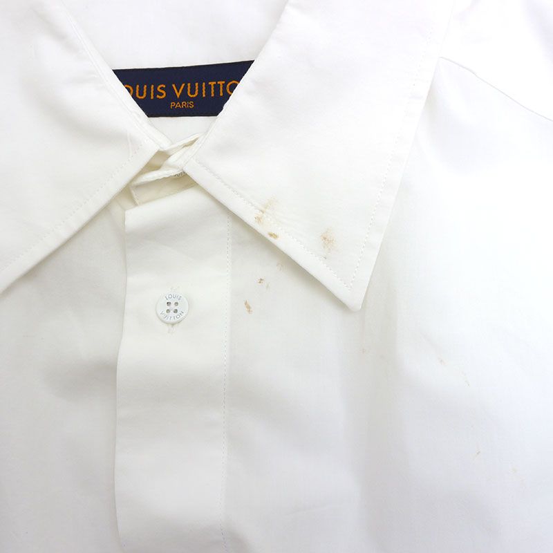 Louis Vuitton Short Sleeve Shirt Size S Cotton White