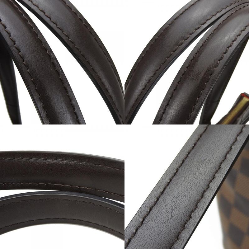 Louis Vuitton Tote Bag Westminster PM N41102 Damier Canvas Brown Gold Hardware