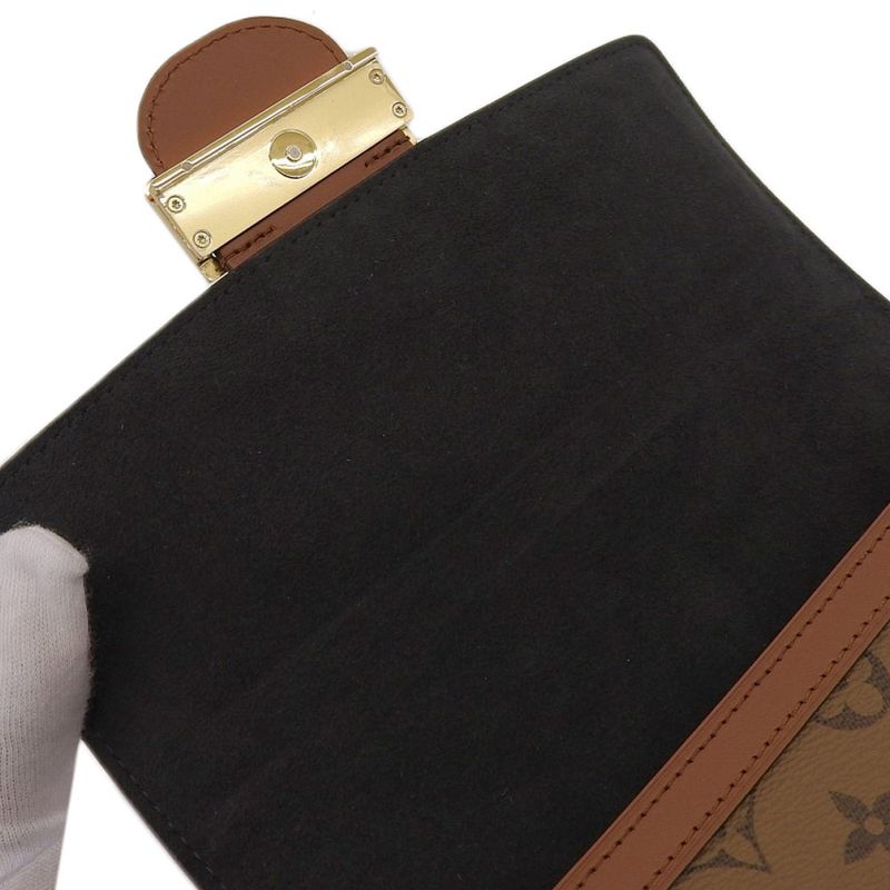 Louis Vuitton Monogram Reverse Dauphine PM Shoulder Bag